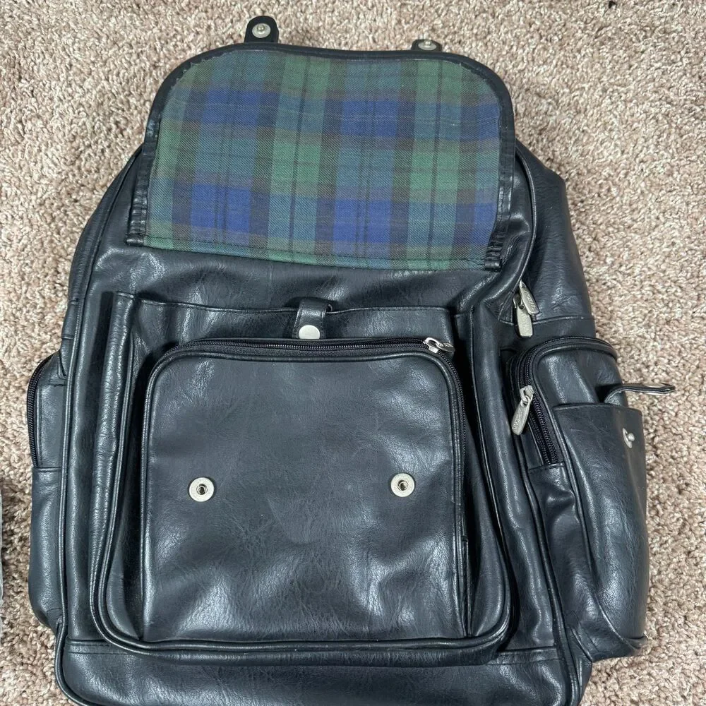VTG Y2K Arizona Faux Leather Backpack Purse